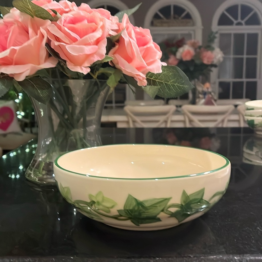 7" Round Vegetable Bowl - Pattern Ivy by FRANCISCAN